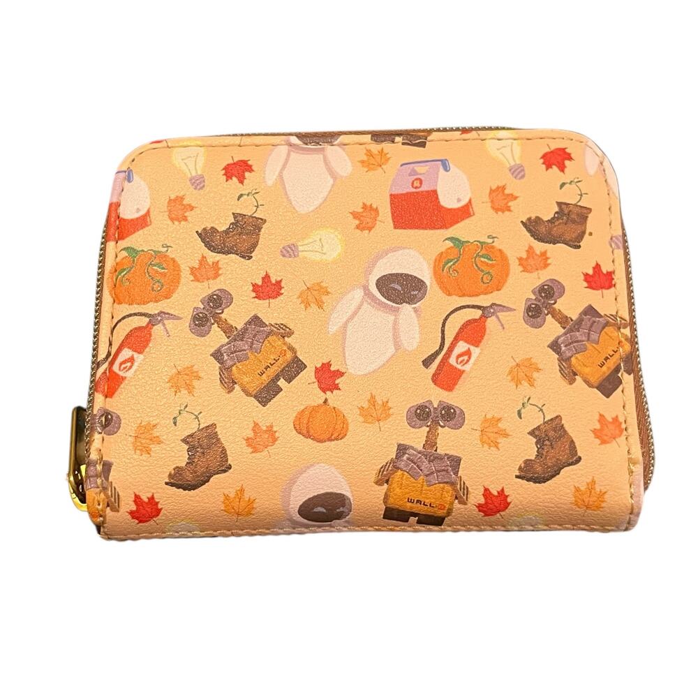 Loungefly Disney Wall-e Eve Fall Zip Around Wallet